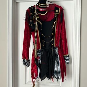 Dark Ring Master Costume Halloween